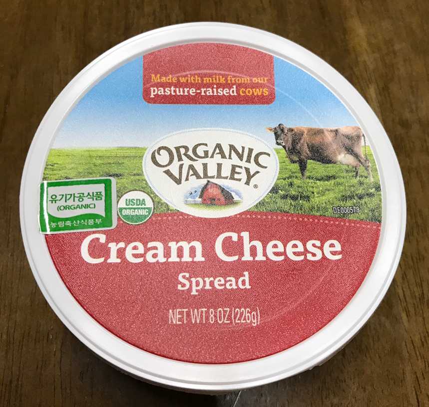 오가닉밸리 유기농 크림치즈 통