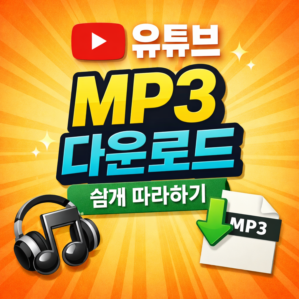 유튜브 mp3 다운로드