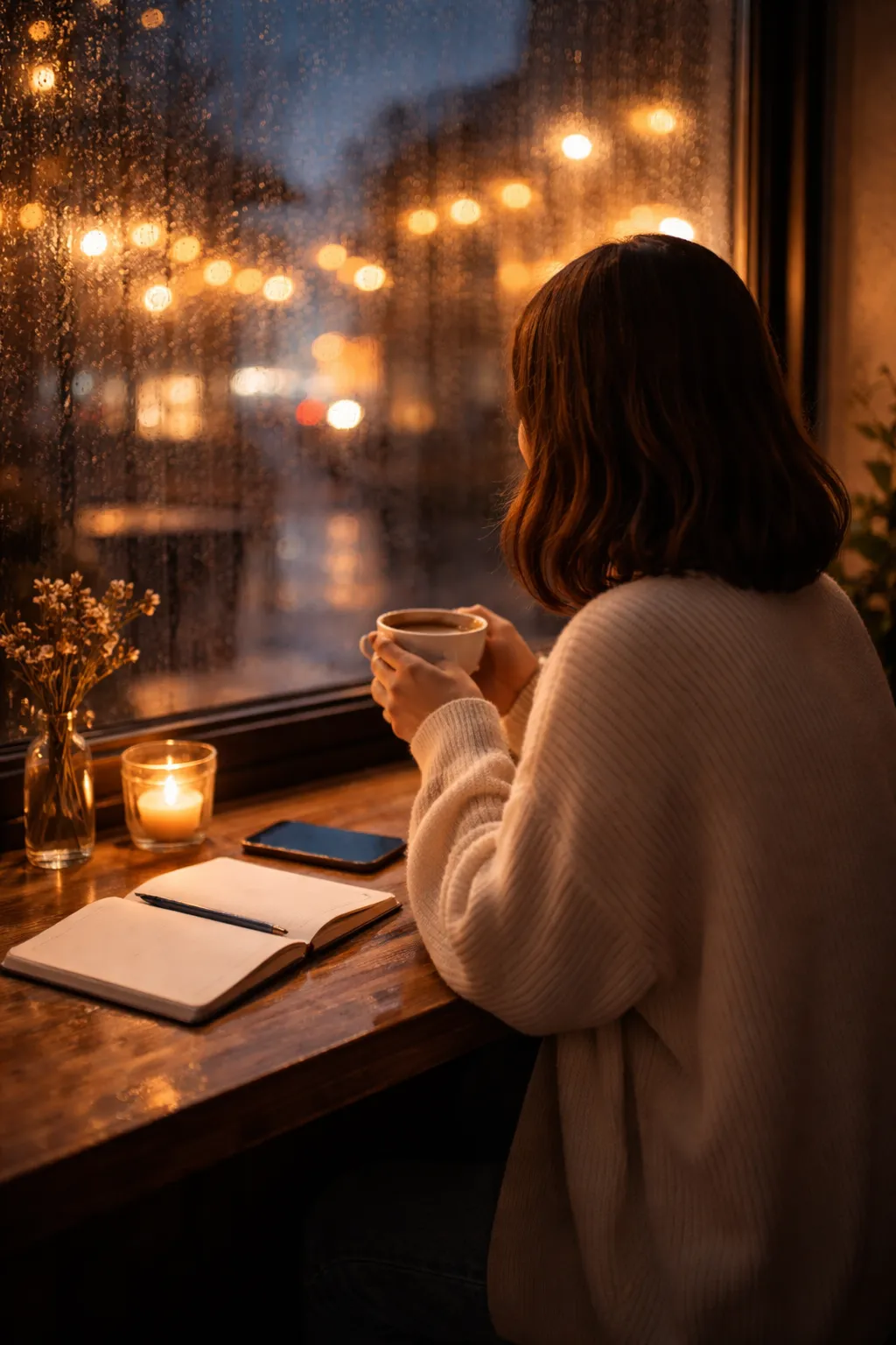 혼자 커피 마시는 문화 (카페 혼자, 자기시간, 감정회복)