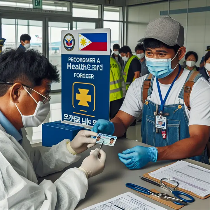외국인 보건증 발급 방법 준비물