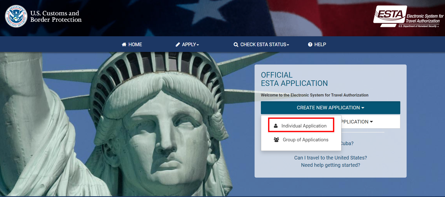 미국 esta 신청 방법 (전자여행허가제)