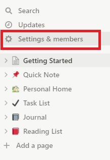 노션 가입 설정 방법