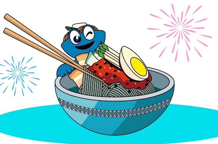  춘천막국수닭갈비 축제 캐릭터 