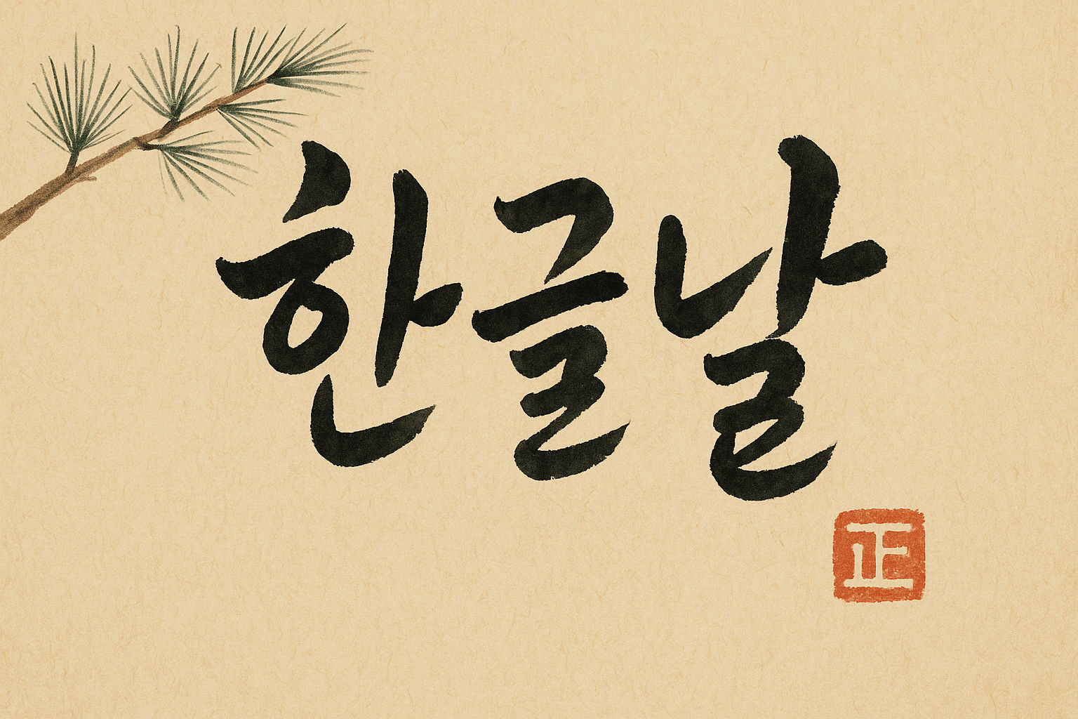 한글날 캘리그라피, 콘텐츠도 현장 반응도 잡는 제작법