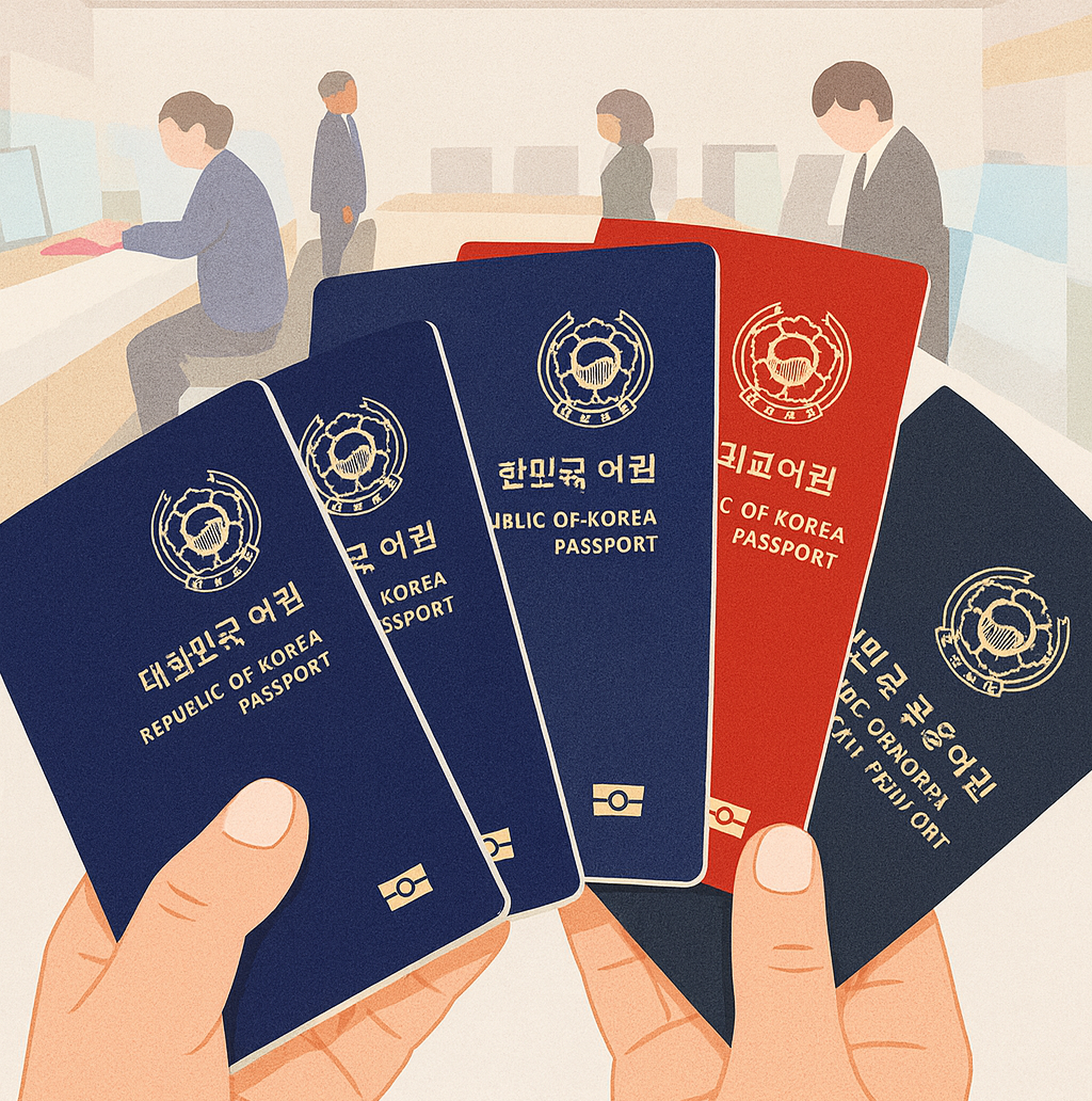 여권 재발급 신청