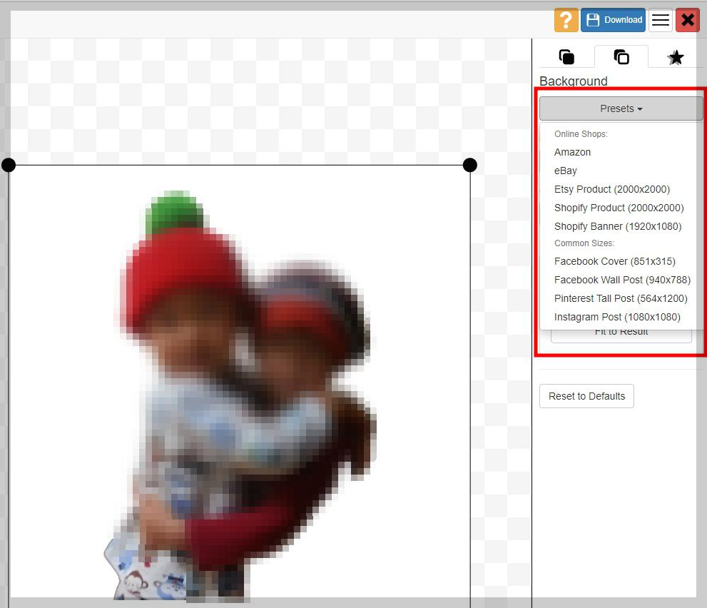 이미지 배경 제거 사이트