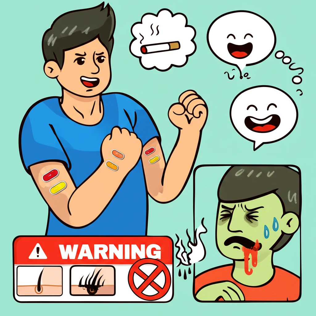 금연 패치 효과 높이는 콤비 요법과 ..