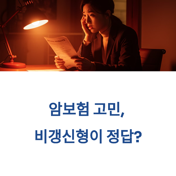 비갱신형 암보험 고액암