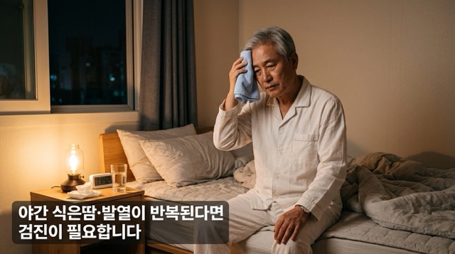 림프종 원인모를 발열 야간 식은땀 체중감소 증상 설명