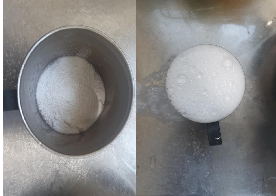 스텐컵 찌든때 사진2