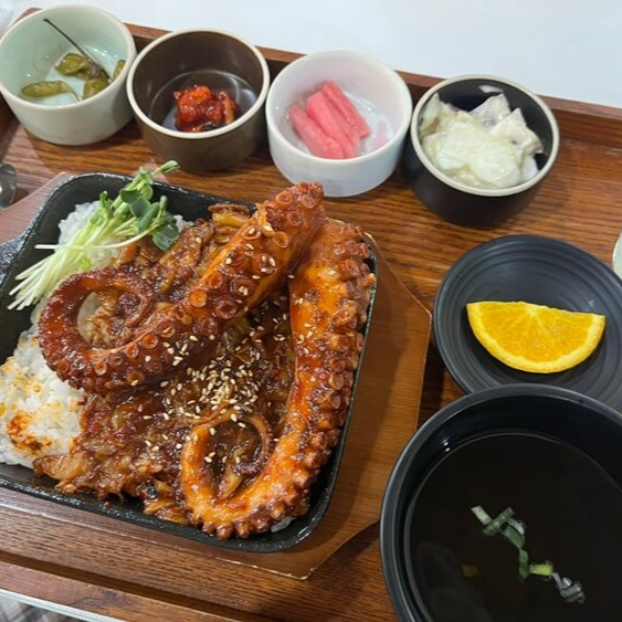 문어 덮밥