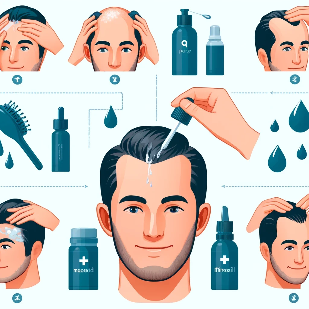 로게인폼과미녹시딜사용법