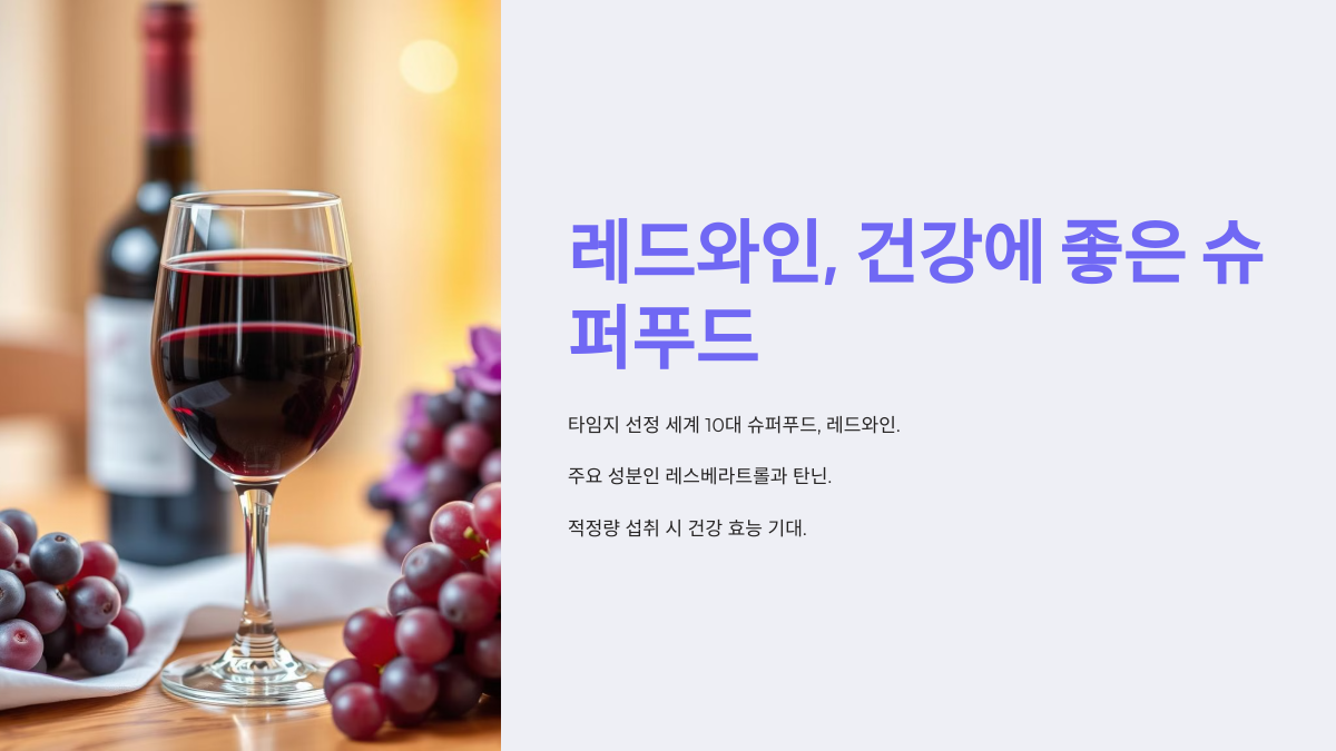 레드와인