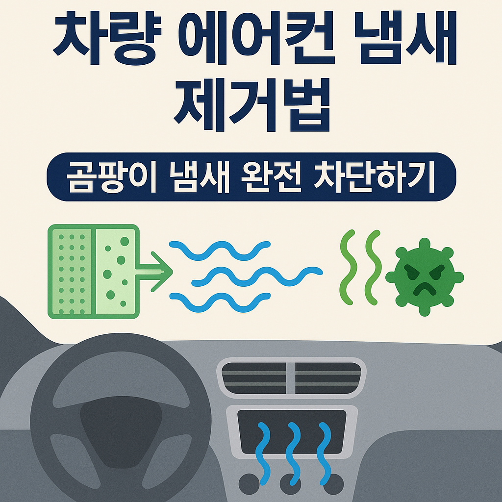 차량 에어컨 냄새 제거법 썸네일