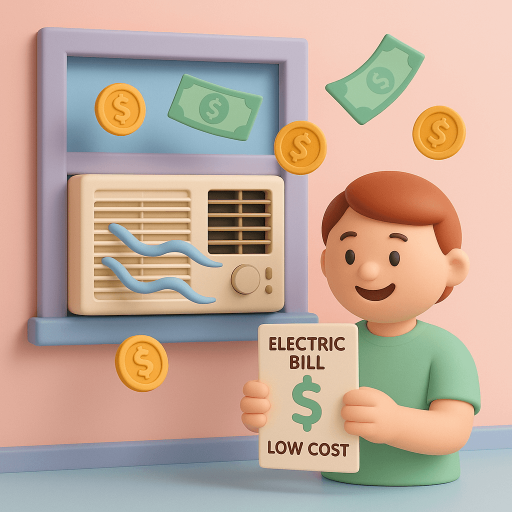 장점③ - 공간 활용과 실외기 걱정 無