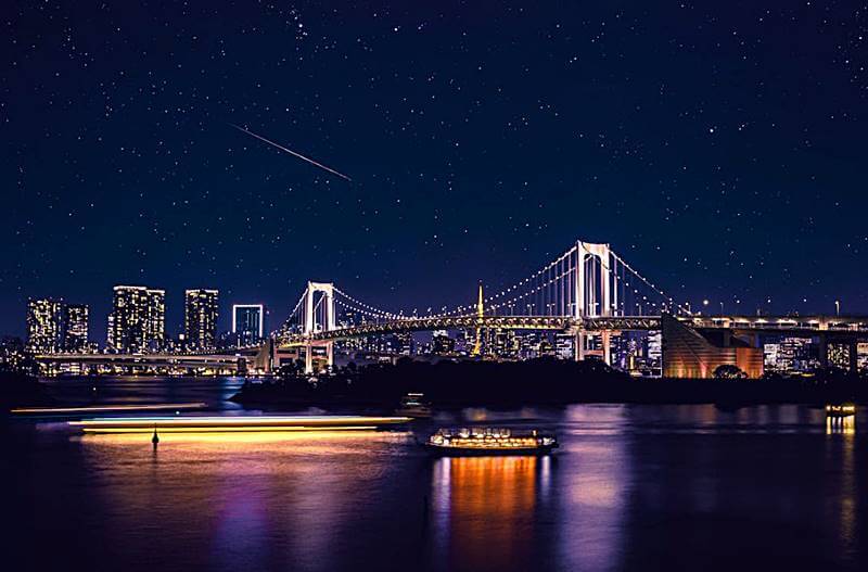 일본-도쿄-야경의-모습