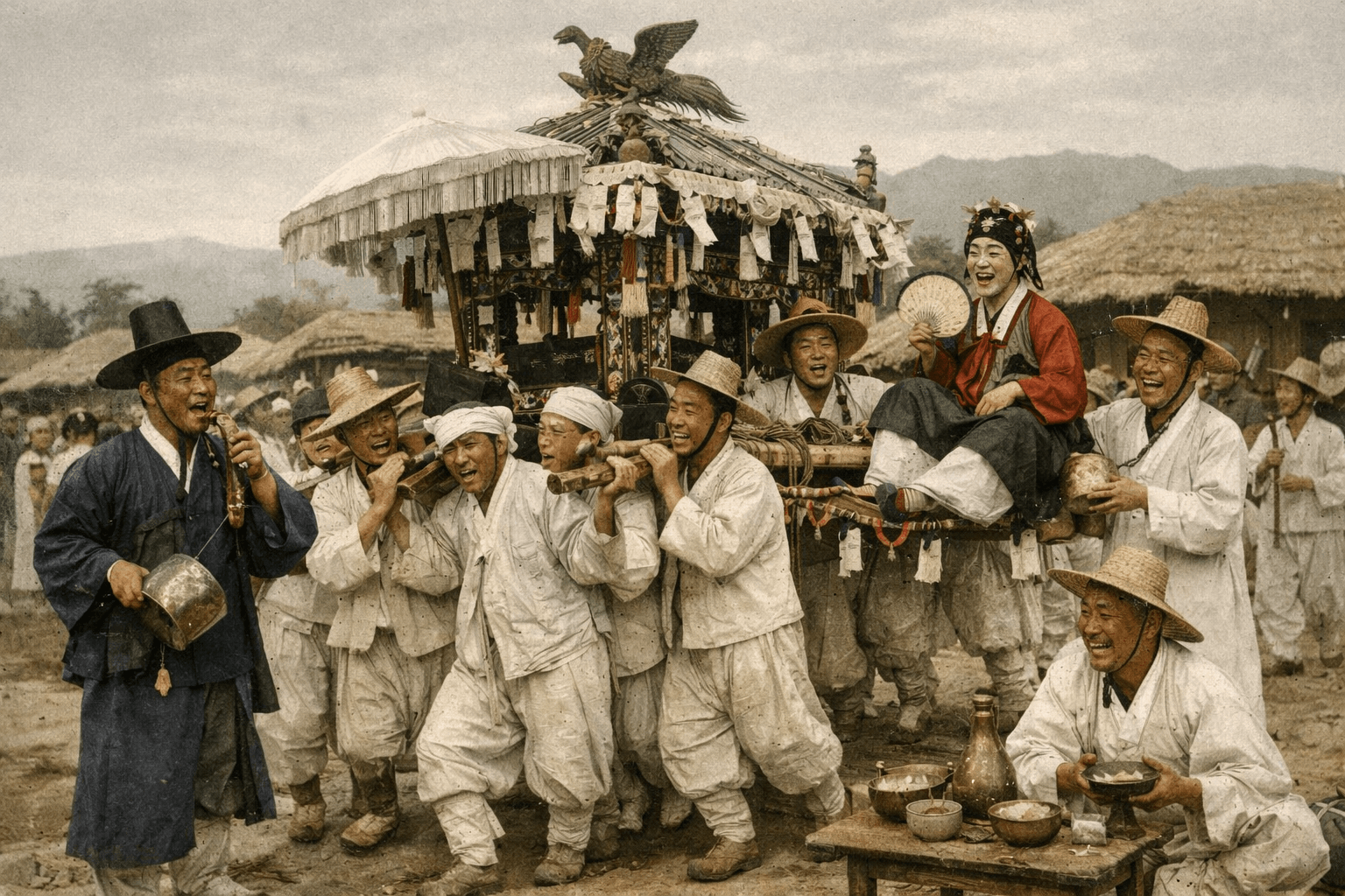 삶을 견디기 위해 만들어진 잊혀진 전통놀이, 상여놀이