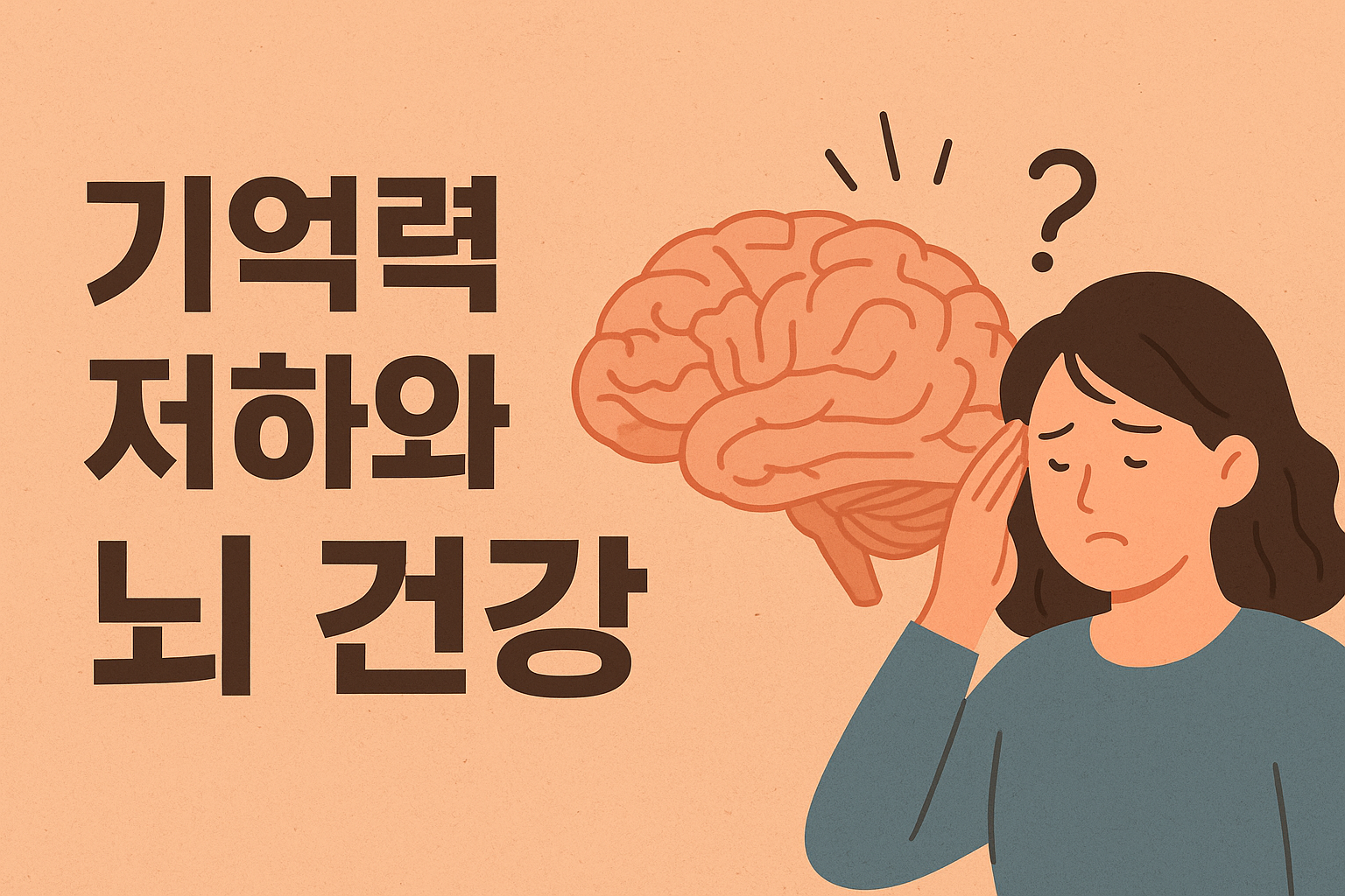 기억력 저하와 뇌 건강