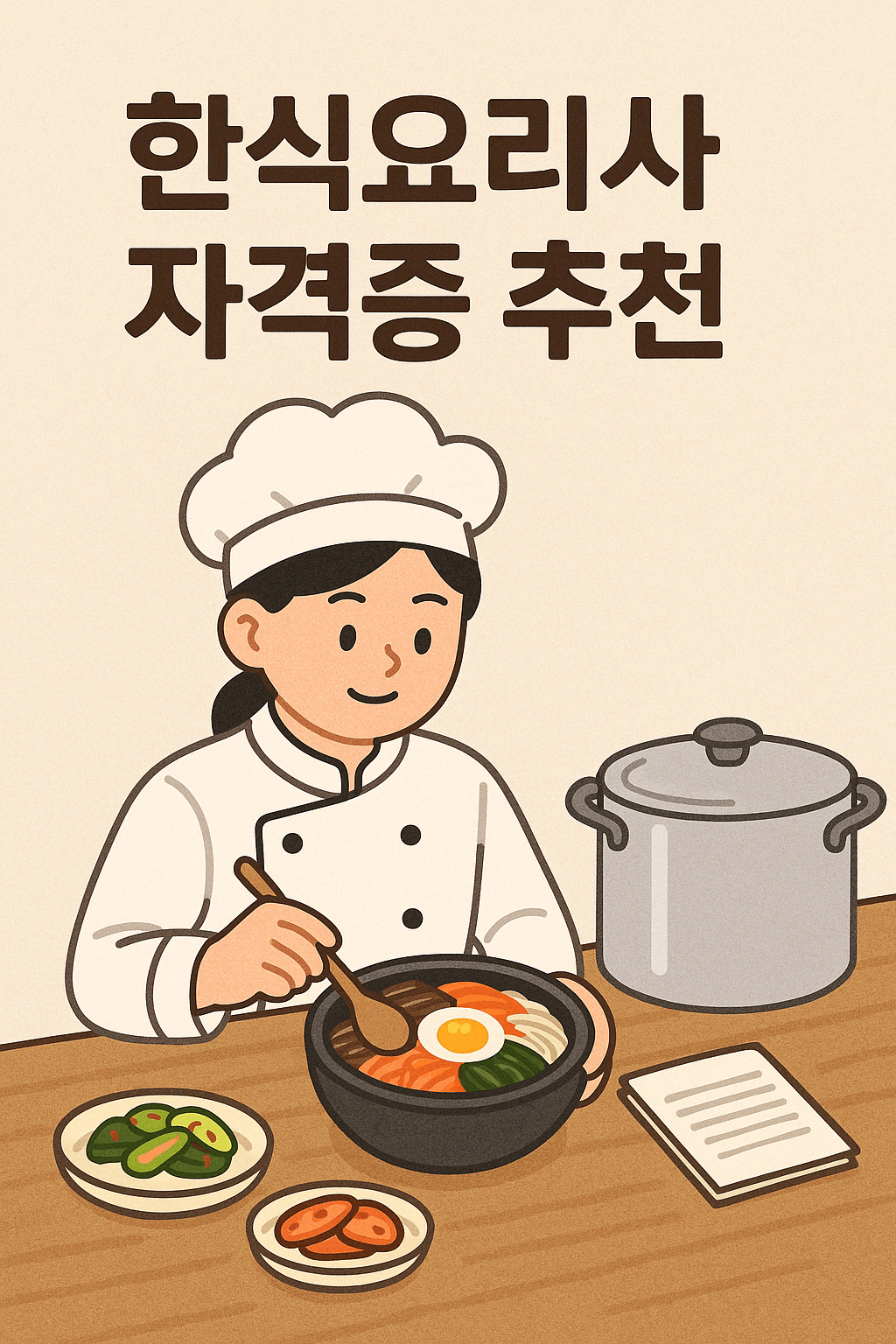 한식요리사 자격증 취득방법 &amp; 시험정보 총정리｜2025년 최신 가이드