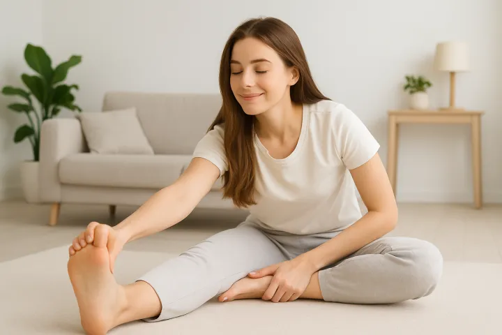 종아리 근육 뭉침 스트레칭