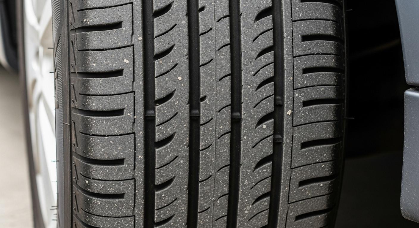 자동차 타이어 마모 보는법