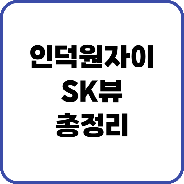 인덕원자이SK뷰