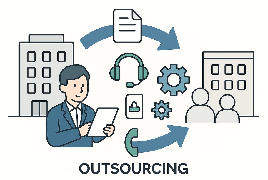 아웃소싱 사진
