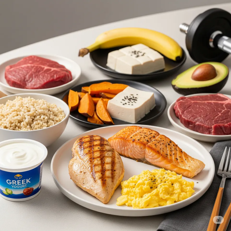 근육 성장 음식 10가지