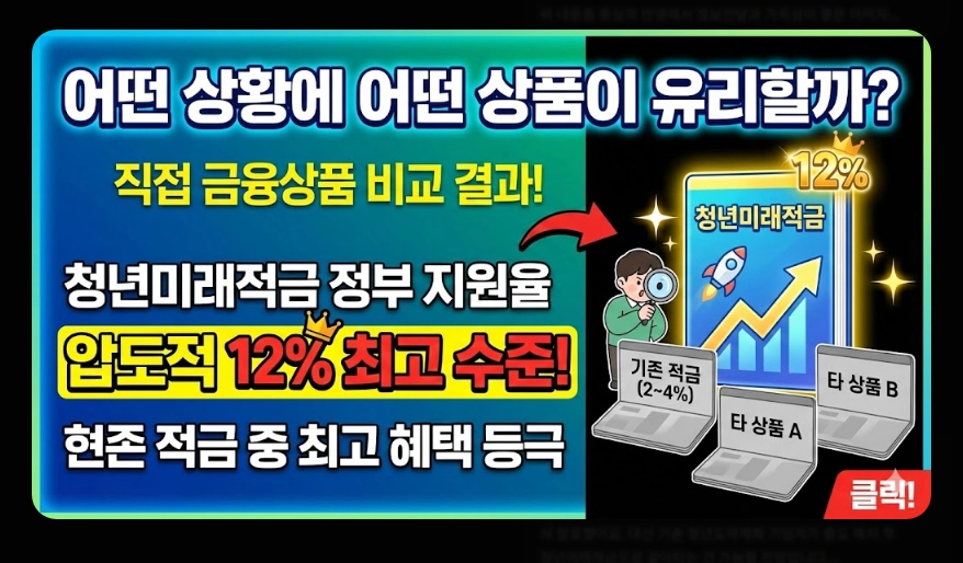 청년미래적금(출시 일정, 수령액 계산, 가입 조건)(+ 2026년 신규 출시 배경)