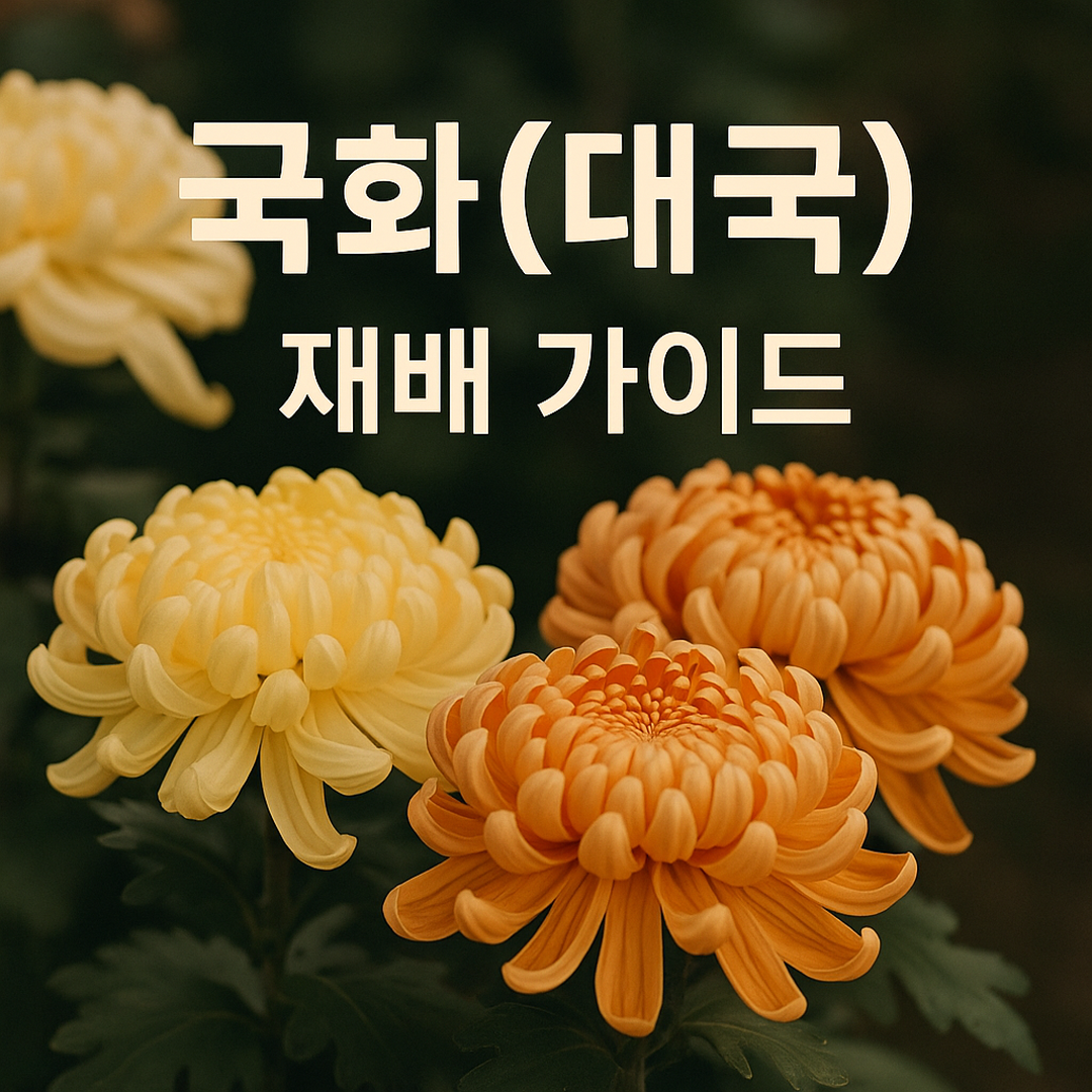 국화(대국) 키우는 법