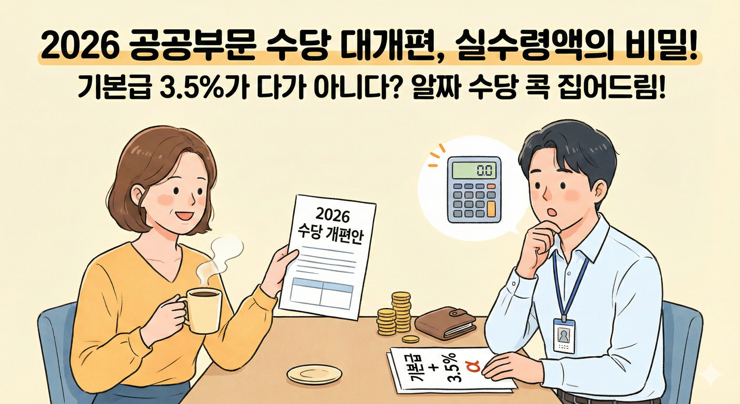 2026 공공부문 수당 대개편