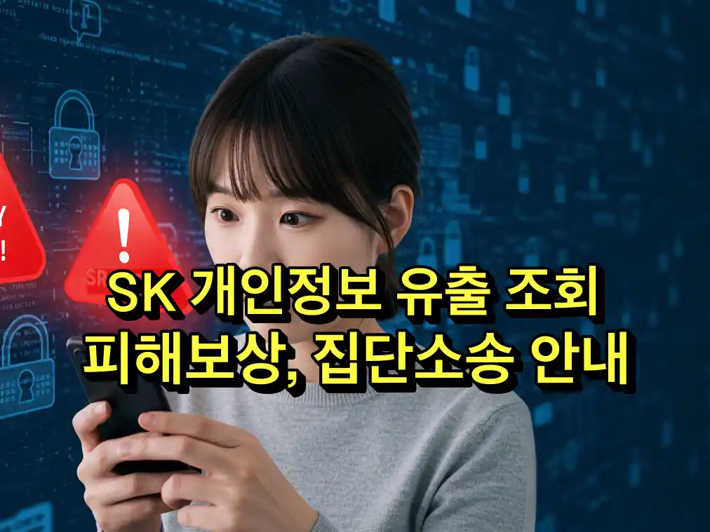 SK 개인정보 유출 조회, 피해보상과 집단소송 안내