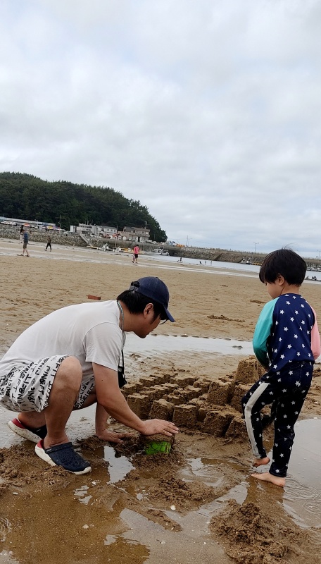 아이들과 함께 피라미드만들기