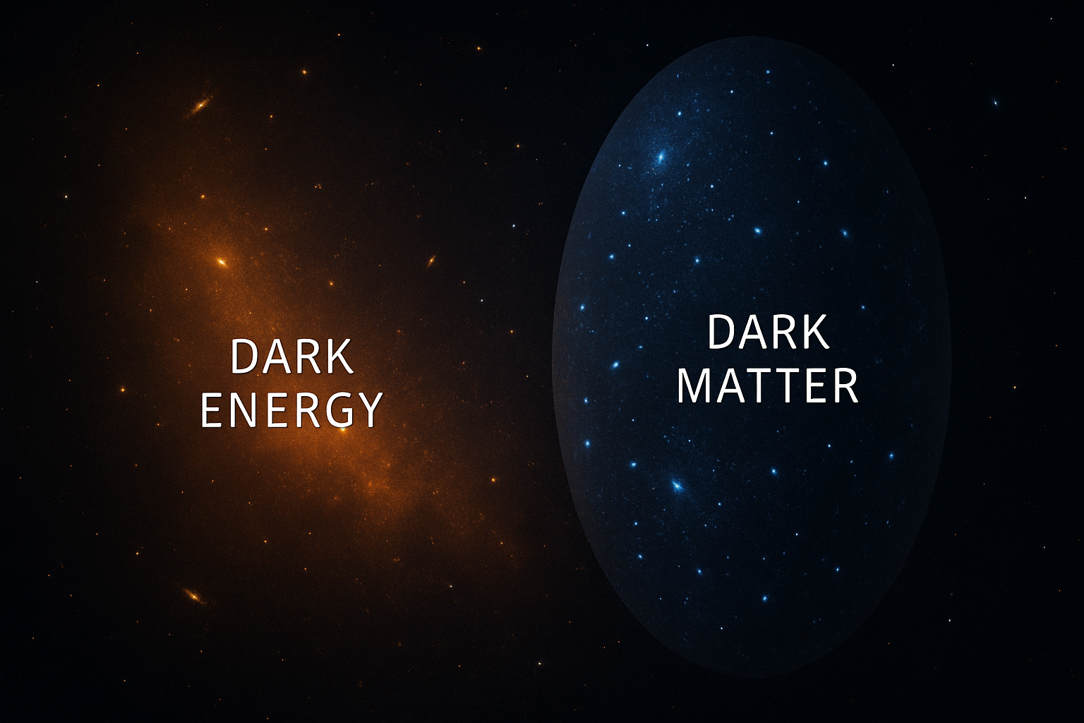 암흑물질과 암흑에너지의 정체와 우주 진화에 미치는 영향 분석