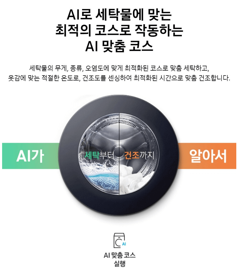비스포크 AI 스팀 AI기능 소개