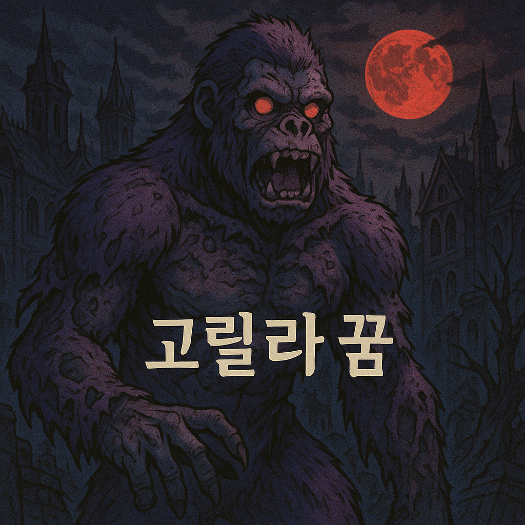 고릴라 꿈 해몽