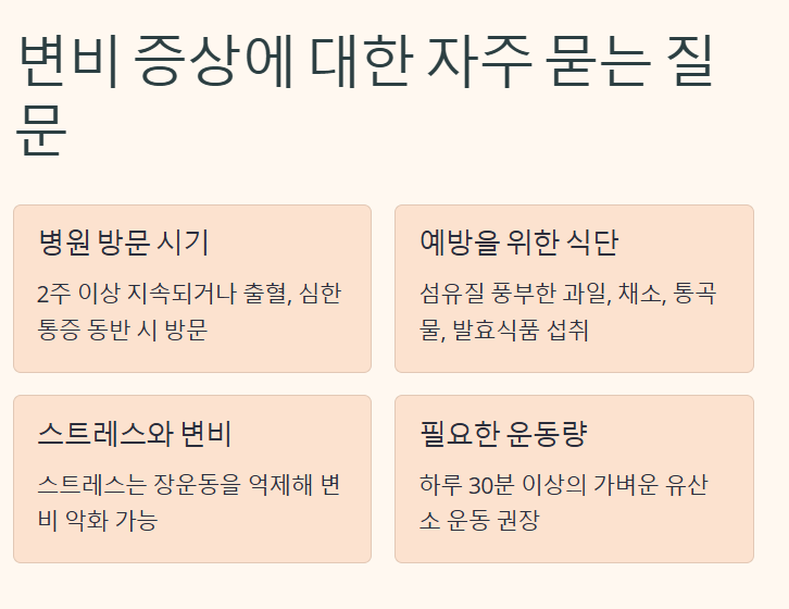 변비