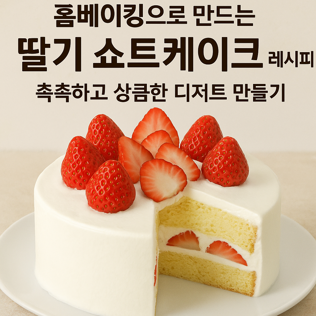 딸기 쇼트케이크