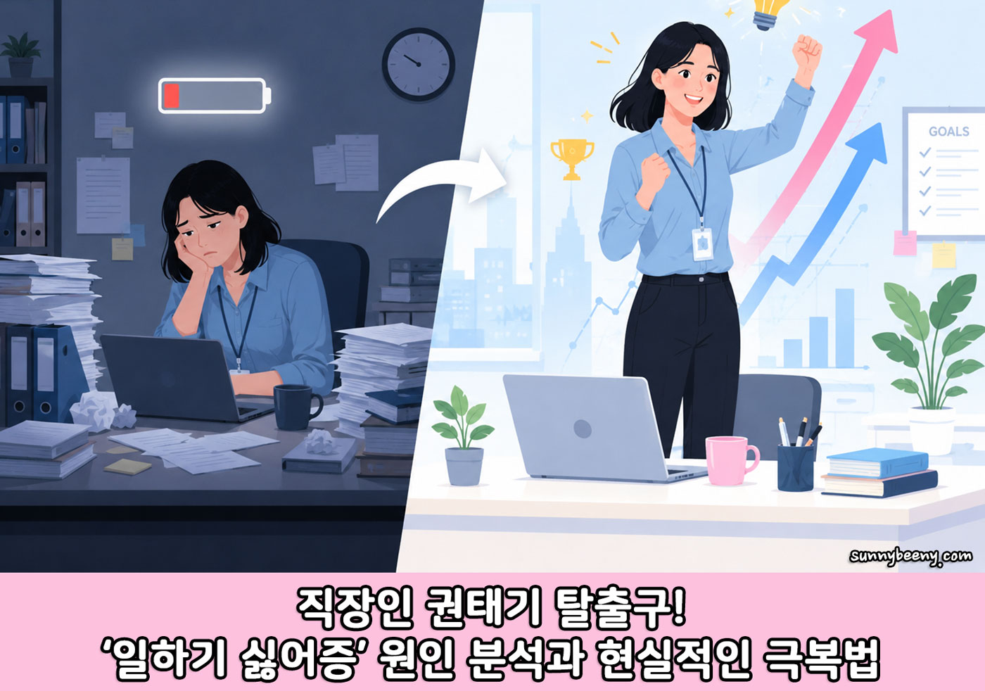 일하기 싫어증 원인 분석과 현실적인 극복법