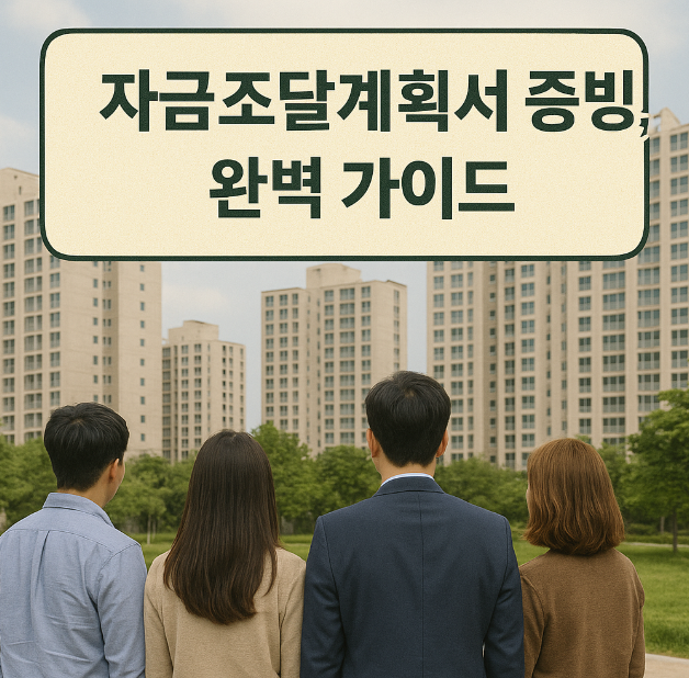 자금조달계획서 증빙, 완벽 가이드