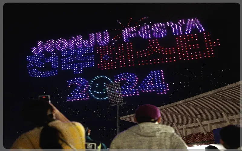 전주 페스타 드론쇼