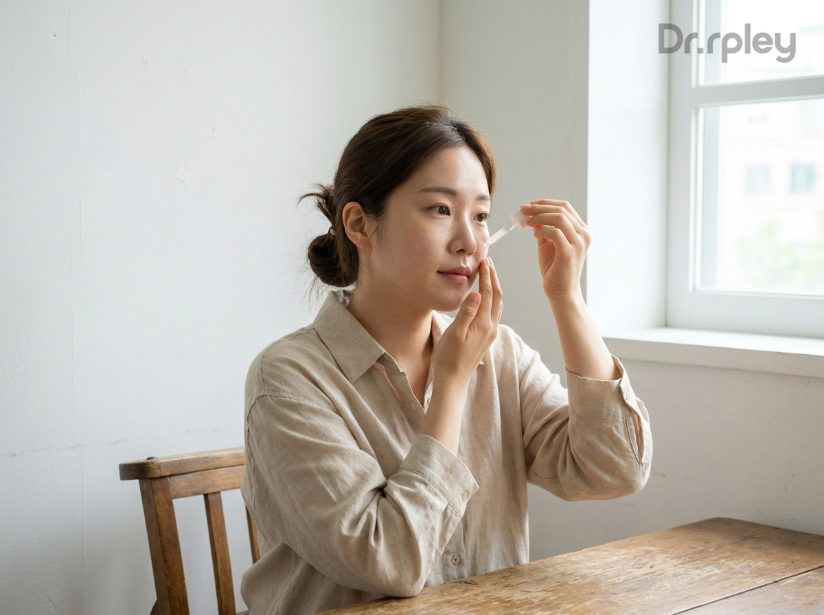 닥터리플리 트라넥삼산 민감성 피부 안전 사용 팁