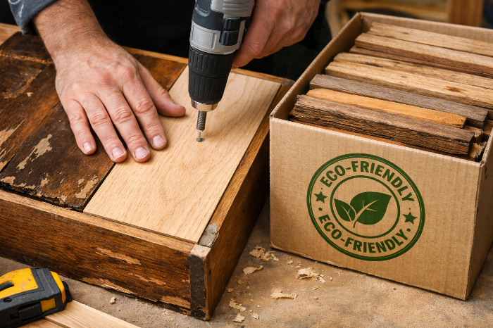 부품 교체를 통해 수명을 늘리는 지속 가능한 순환형 가구 소비.