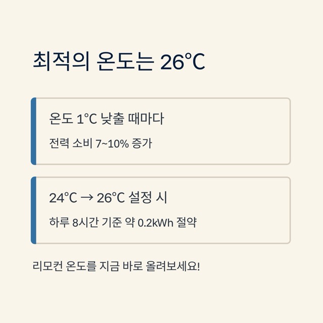 에어컨 전기요금 절약