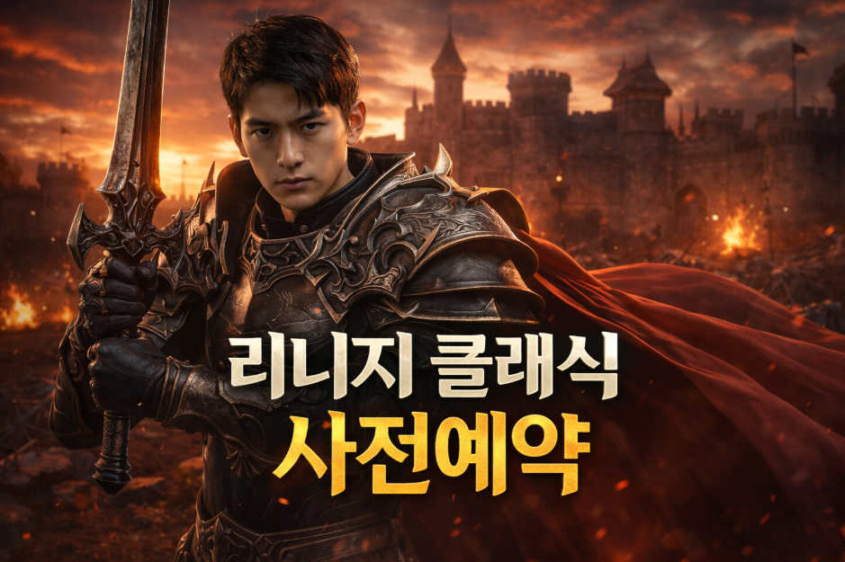 리니지 클래식 사전예약