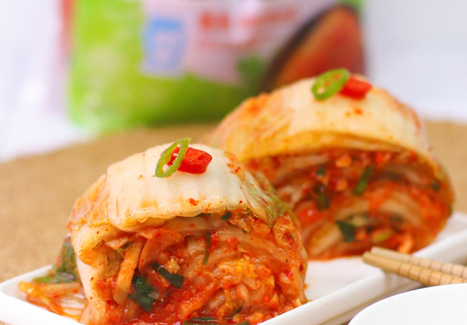 썰은김치 톡톡