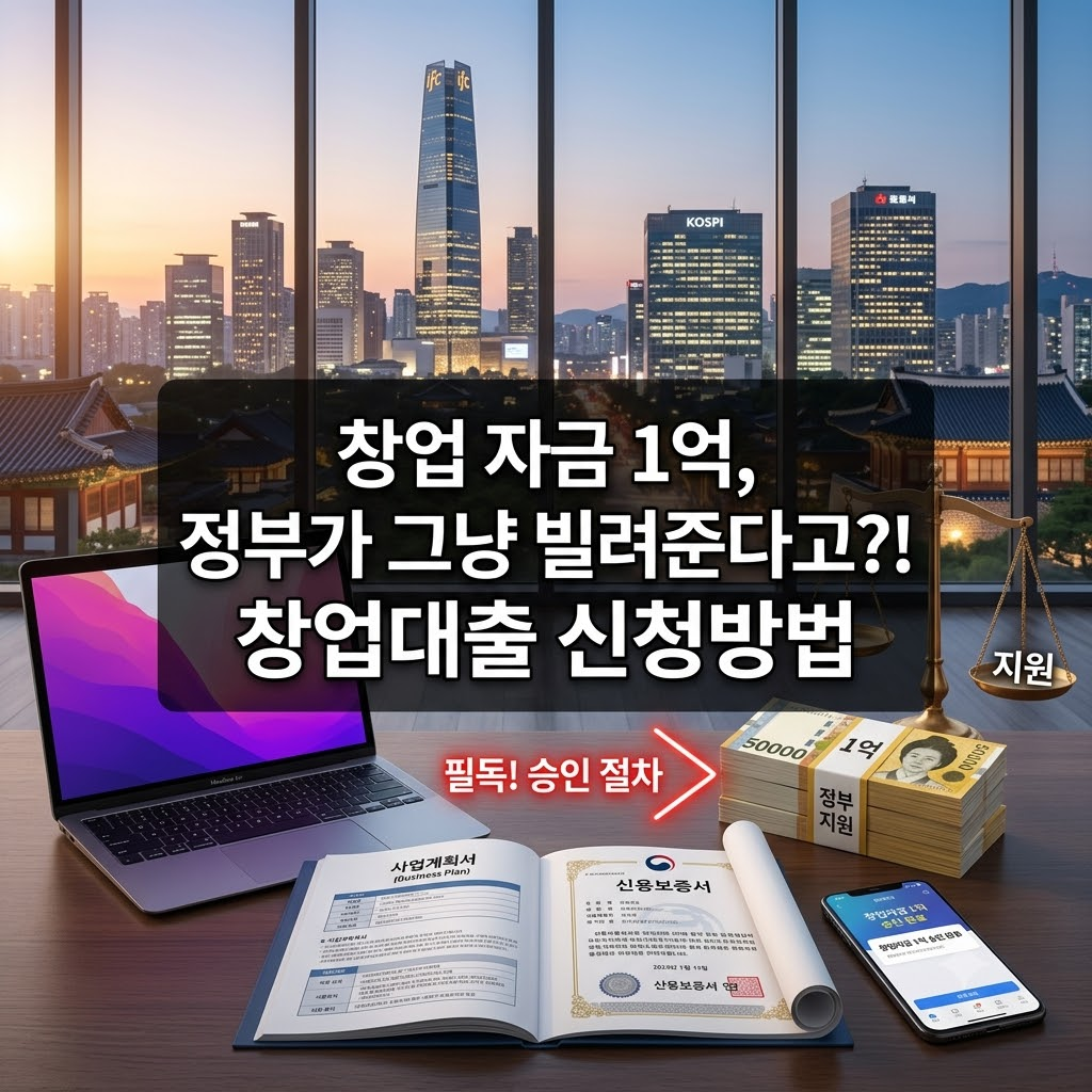 창업자금대출 신청방법