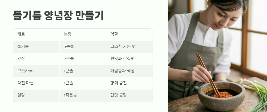 들기름 막국수 레시피 최신 방법 4