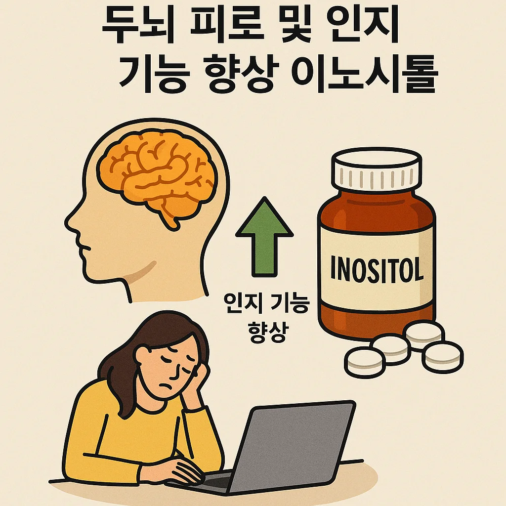두뇌 피로 및 인지 기능 향상 이노시톨