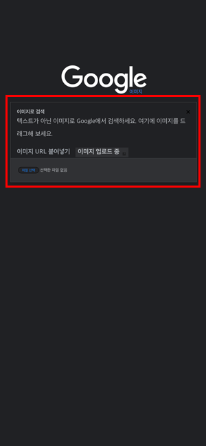구글 이미지 검색 사이트 데스크탑 버전